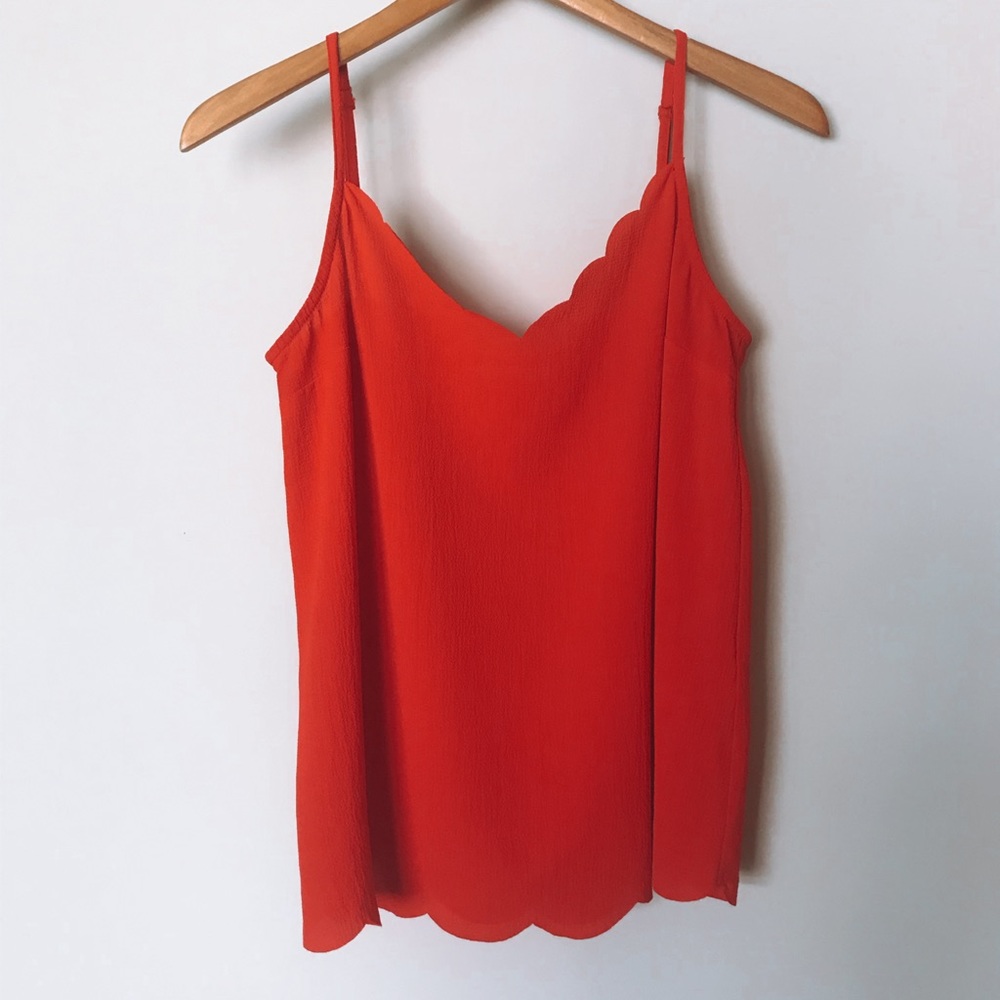 Red blouse
